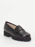 Konstantin Starke – Loafer aus Lammleder Schwarz
