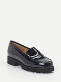 Konstantin Starke - Slipper aus Lackleder in blau