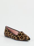 Pretty Ballerinas – Loafer-Ballerinas aus Fell braun