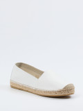 Andrea Puccini – Espadrilles aus Lammleder weiß