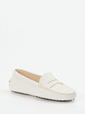 Tod's – Mokassin aus Kalbleder in Cremeweiß