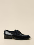 Konstantin Starke – Derby-Schuhe aus Lammleder Dunkelblau
