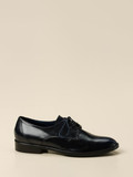 Konstantin Starke – Derby-Schuhe aus Lammleder Dunkelblau