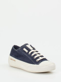 Candice Cooper – Sneaker aus Veloursleder Dunkelblau