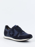 Kennel & Schmenger – Sneaker aus Veloursleder Dunkelblau