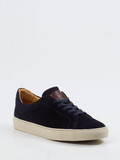 Ludwig Reiter – Sneaker aus Veloursleder Dunkelblau