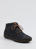 Josef Seibel – Komfort-Boots aus Nubukleder Dunkelblau