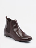 Konstantin Starke – Chelsea Boots aus Lammleder Dunkelbraun