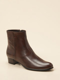 Everybody – Stiefelette aus Lammleder Dunkelbraun