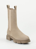 Copenhagen – Chelsea Boots aus Nubukleder sandbeige