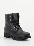 Panama Jack – Schnürboots aus Waterproof-Kalbleder schwarz