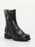 Mannori - Stiefelette aus Lammleder in schwarz