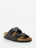Birkenstock – Zweiriemer-Pantolette aus Birko-Flor Schwarz