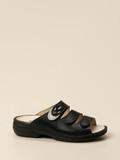 Finn Comfort – Pantolette aus Kalbleder schwarz