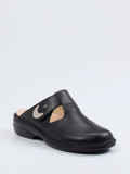 Finn Comfort – Komfort-Pantolette aus Kalbleder schwarz