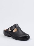 Finn Comfort – Komfort-Pantolette aus Kalbleder schwarz