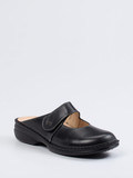 Finn Comfort - Pantolette aus Kalbleder in schwarz