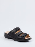 Finn Comfort – Pantolette aus Kalbleder schwarz