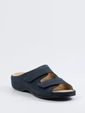 Berkemann - Pantolette aus Nubukleder in blau