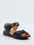 Ganter – Komfortsandalen aus Kalbleder schwarz