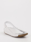 Andrea Conti - Sandalette aus Kalbleder in weiß