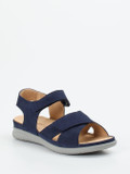 Hartjes – Komfortsandalen aus Nubukleder marineblau