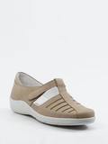 Christian Dietz – Spangenschuh aus Nubukleder beige