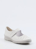 Semler – Klettballerinas aus Kalbleder in Offwhite