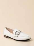 Gabor Comfort – Loafer aus Kalbleder Weiß