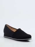 Hassia – Komfort-Slipper aus Textil in Schwarz