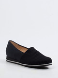 Hassia – Komfort-Slipper aus Textil in Schwarz