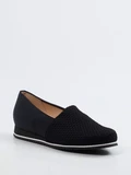 Hassia - Slipper aus Textil in schwarz