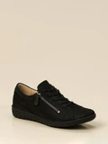 Hartjes - Sneaker aus Nubukleder in schwarz