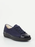 Christian Dietz - Sneaker aus Veloursleder in blau