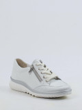 Semler – Komfort-Sneaker aus Kalbleder Weiß