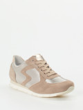 Semler – Retro-Sneaker aus Veloursleder Beige