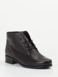 Semler – Schnürstiefelette aus Kalbleder schwarz