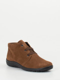 Semler – Komfort-Bootie aus Veloursleder braun