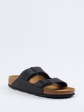Birkenstock – Pantolette aus Synthetik in Schwarz