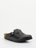 Birkenstock – Clogs aus Kalbleder in Schwarz