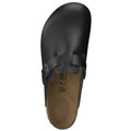 Birkenstock – Clogs aus Kalbleder in Schwarz