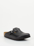 Birkenstock – Clogs aus Kalbleder in Schwarz