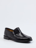 Maestro Eugenio – Loafer aus Glattleder schwarz
