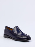 Maestro Eugenio – Loafer aus Lammleder in Blau