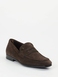 Tod's - Slipper aus Veloursleder in braun