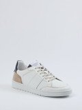 Konstantin Starke – Sneaker aus Kalbleder Offwhite