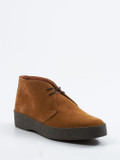 Sanders And Sanders – Desert Boots aus Veloursleder cognac