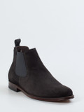 Ralph Harrison – Chelsea Boots aus Veloursleder anthrazit