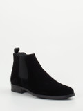 Ralph Harrison – Chelsea Boots aus Veloursleder schwarz
