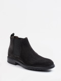 Ralph Harrison – Chelsea Boots aus Veloursleder anthrazit